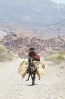 Cavalgando nos arredores de Cafayate, Salta, Argentina