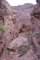 La Garganta del Diabo, en la Quebrada de las Conchas, provincia de Salta, Argentina