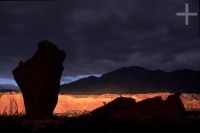 La Quebrada de Cafayate, anochecer, Salta, Argentina