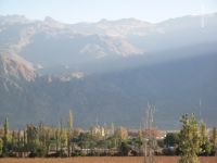 El pueblo de Cafayate, Salta, Argentina