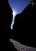 Formación rocosa en la Quebrada de Cafayate, Salta, Argentina, Cordillera de los Andes